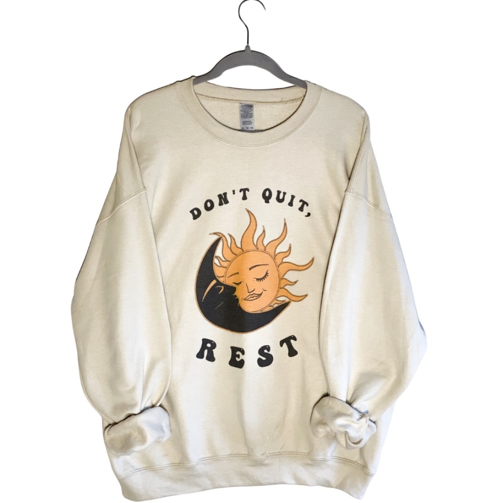 Self Care is for Everyone XL Sweatshirt: Pullover Crewneck Sweatshirt